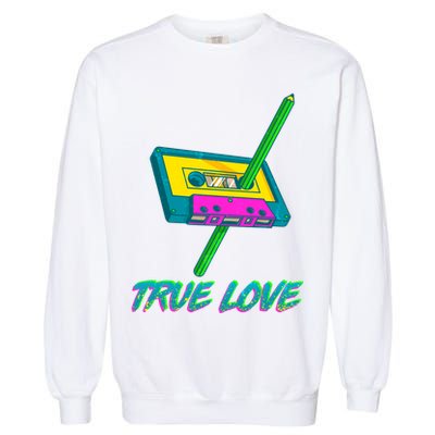 Retro True Love Garment-Dyed Sweatshirt