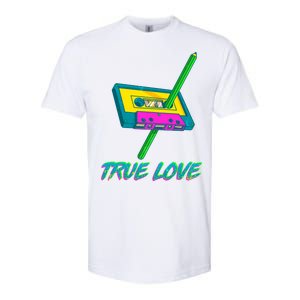 Retro True Love Softstyle CVC T-Shirt