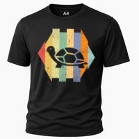 Retro Turtle Silhouette  Performance Shirt