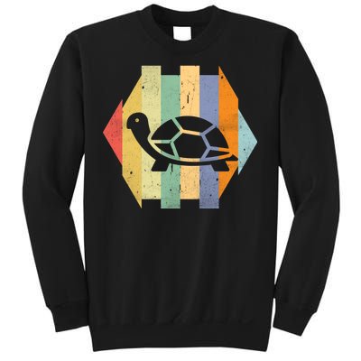 Retro Turtle Silhouette  Sweatshirt