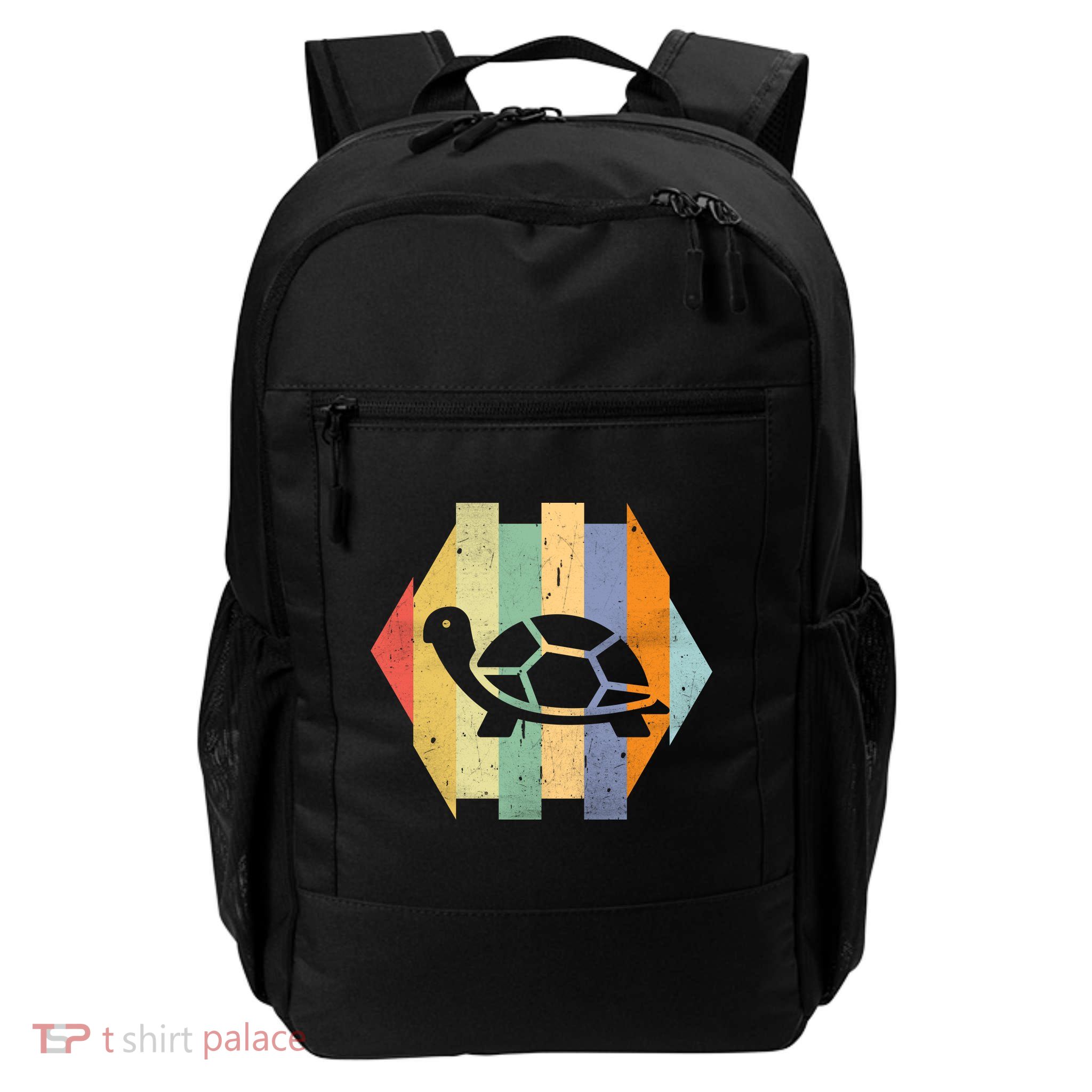 Retro Turtle Silhouette  Backpack