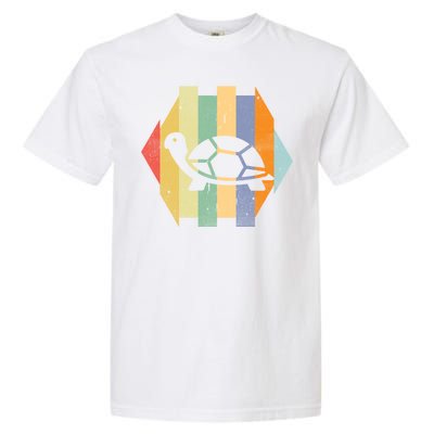 Retro Turtle Silhouette  Garment-Dyed Heavyweight T-Shirt