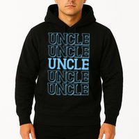 Retro Uncle Pattern Hoodie