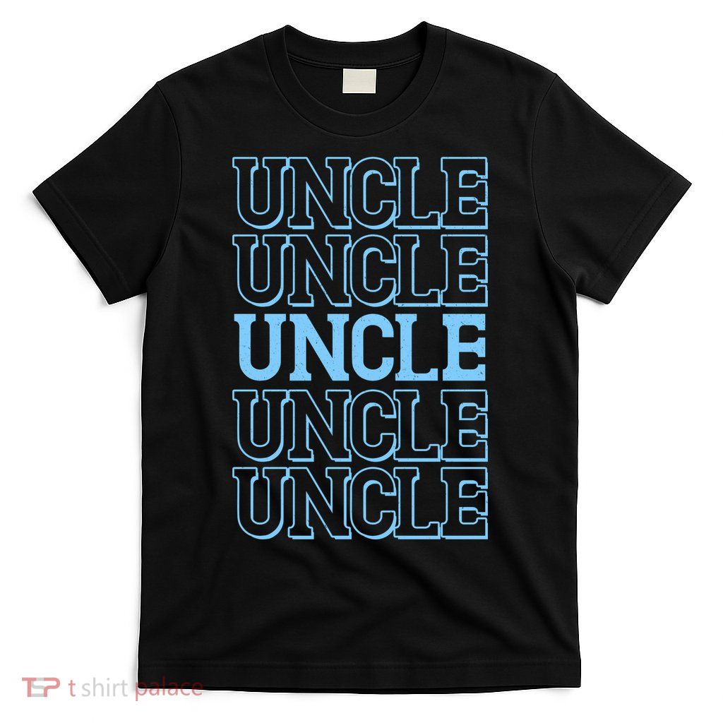Retro Uncle Pattern T-Shirt