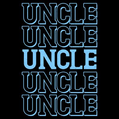 Retro Uncle Pattern T-Shirt