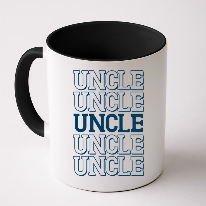 Retro Uncle Pattern Mug
