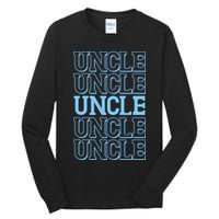 Retro Uncle Pattern Tall Long Sleeve T-Shirt
