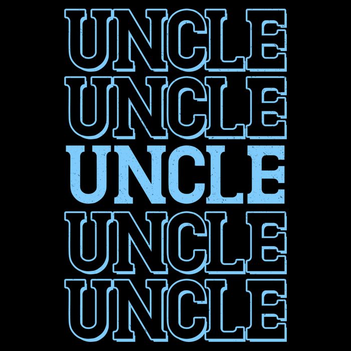Retro Uncle Pattern Mousepad