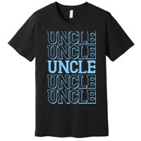 Retro Uncle Pattern Premium T-Shirt