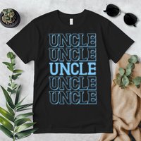 Retro Uncle Pattern Premium T-Shirt