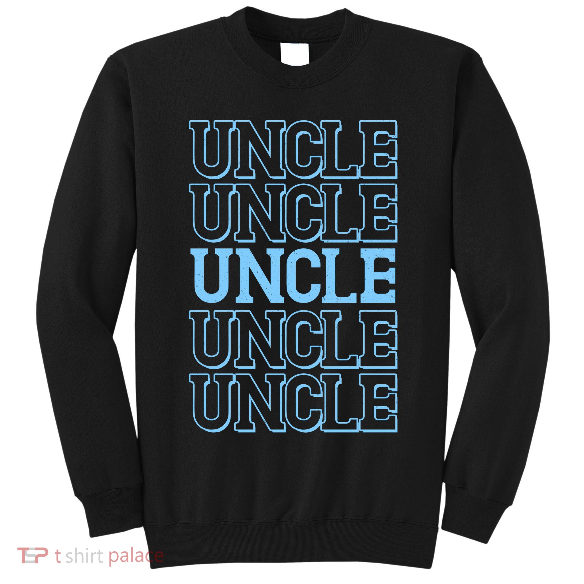 Retro Uncle Pattern Tall Sweatshirt