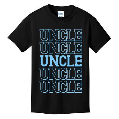 Retro Uncle Pattern Kids T-Shirt