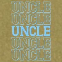 Retro Uncle Pattern Garment-Dyed Women's Muscle Tee