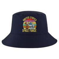 Retro United States Space Force Alien Cool Comfort Performance Bucket Hat