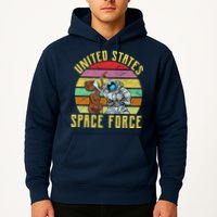 Retro United States Space Force Alien Hoodie