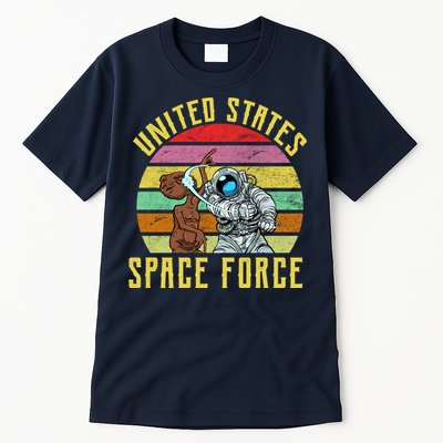 Retro United States Space Force Alien Tall T-Shirt
