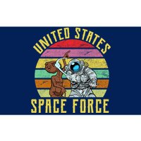 Retro United States Space Force Alien Bumper Sticker