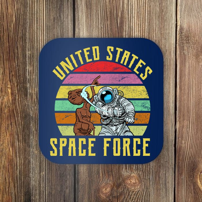 Retro United States Space Force Alien Coaster