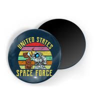 Retro United States Space Force Alien Magnet