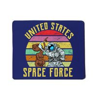 Retro United States Space Force Alien Mousepad