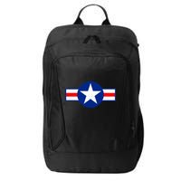 Retro US Army USA Star Logo City Backpack