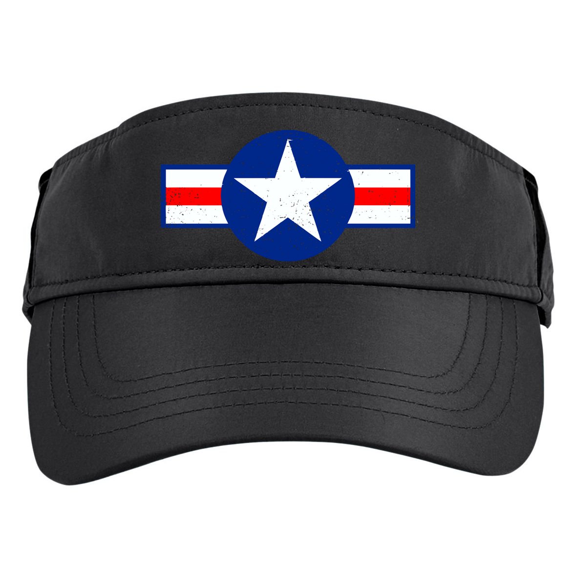 Retro US Army USA Star Logo Adult Drive Performance Visor