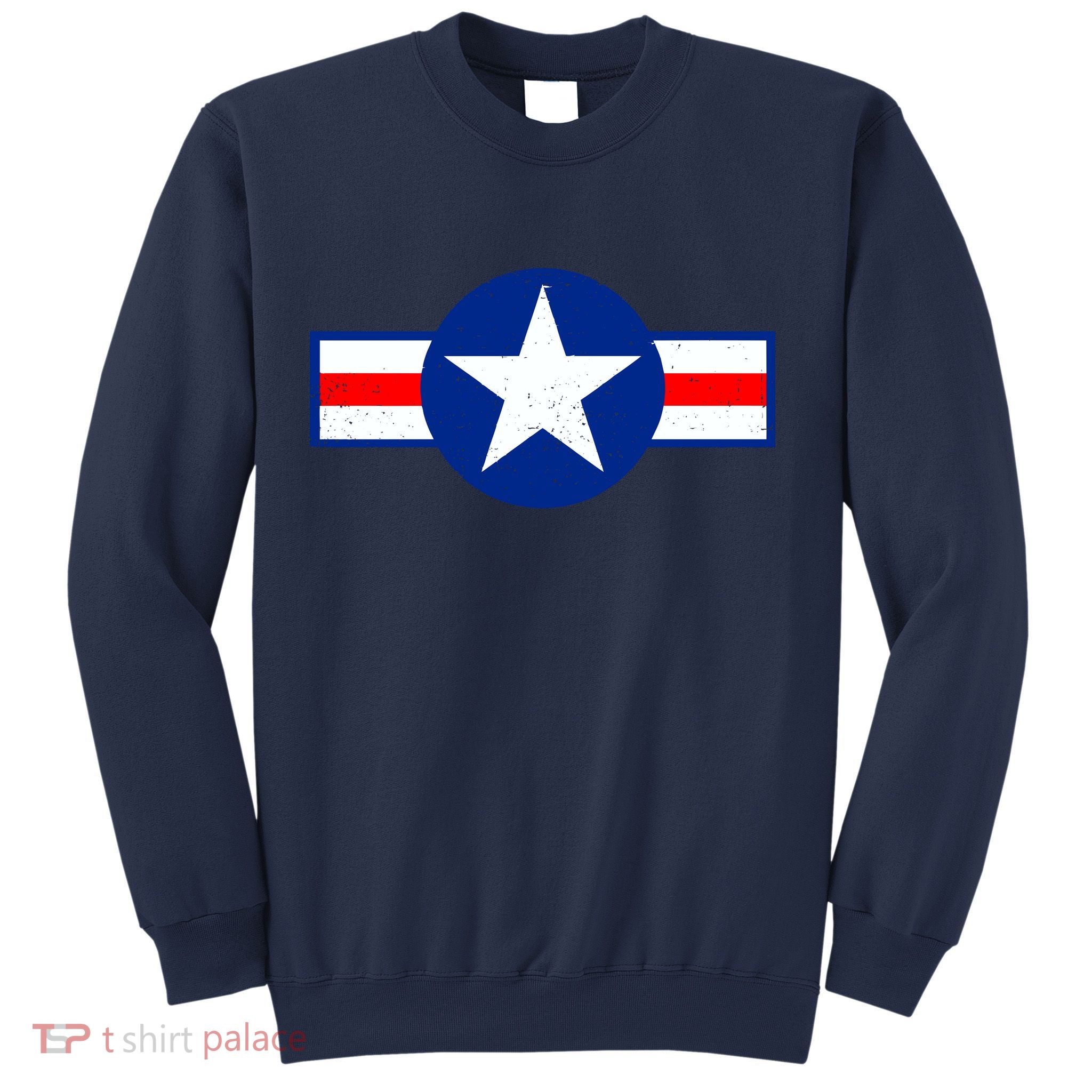 Retro US Army USA Star Logo Sweatshirt