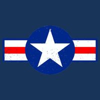 Retro US Army USA Star Logo Baby Bodysuit