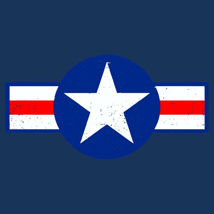 Retro US Army USA Star Logo Baby Bodysuit