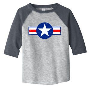 Retro US Army USA Star Logo Toddler Fine Jersey T-Shirt