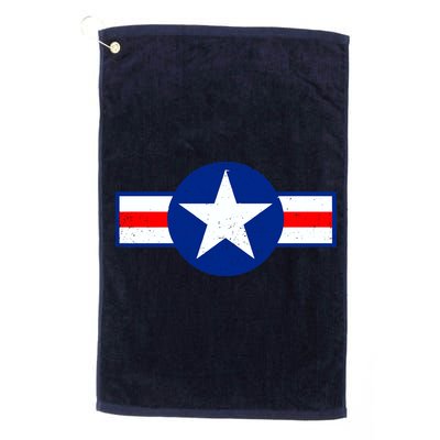 Retro US Army USA Star Logo Golf Towel