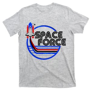 Retro USA American Space Force Emblem T-Shirt