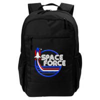 Retro USA American Space Force Emblem Backpack