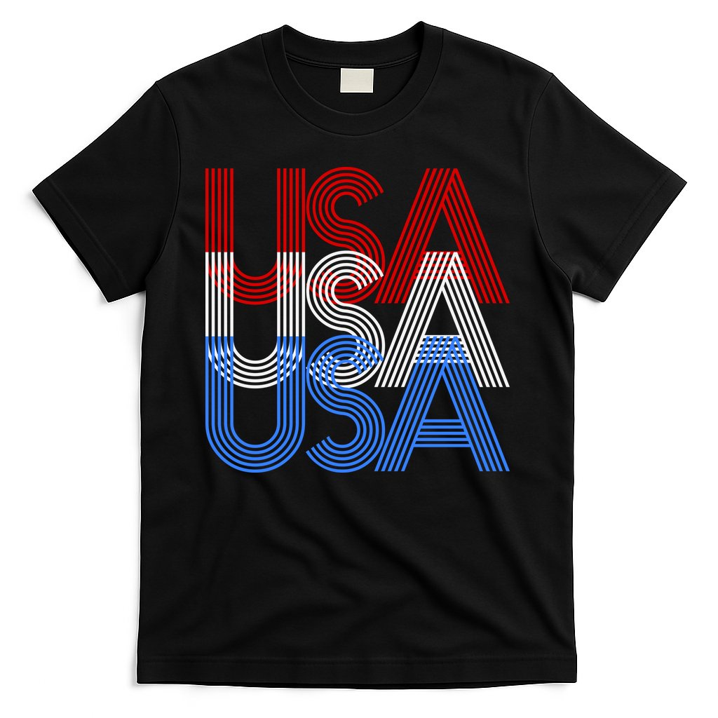 Retro USA Logo T-Shirt