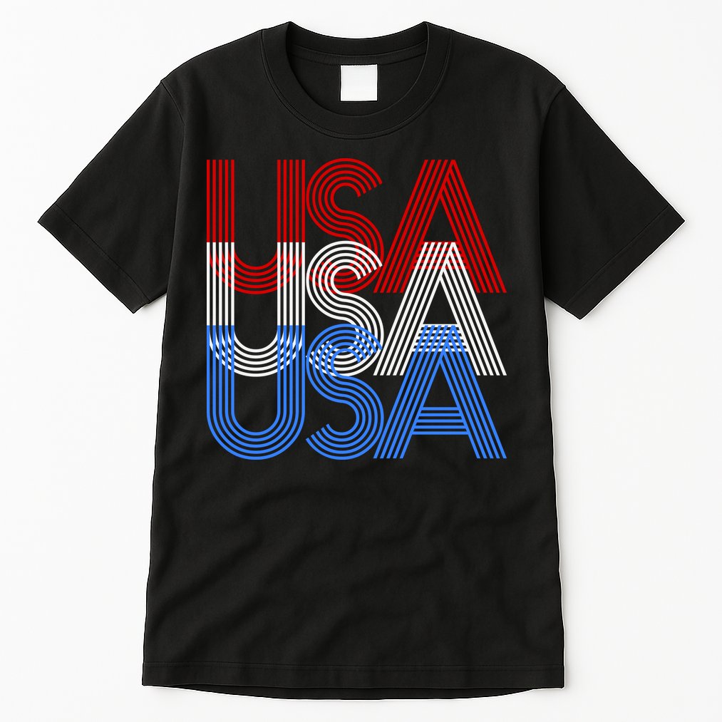 Retro USA Logo Tall T-Shirt