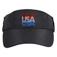 Retro USA Logo Adult Drive Performance Visor