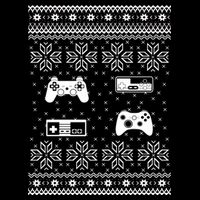Retro Video Game Ugly Christmas Apron