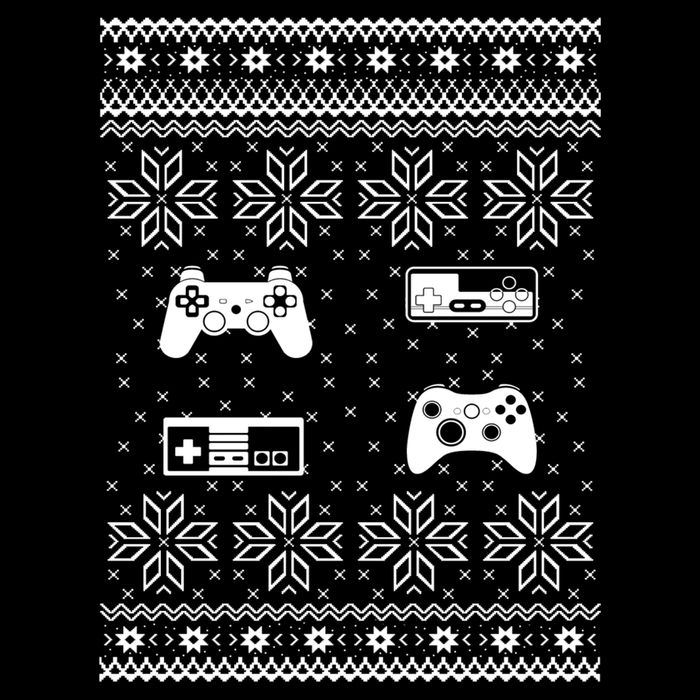 Retro Video Game Ugly Christmas Apron