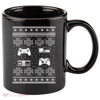 Retro Video Game Ugly Christmas 11oz C Handle Ceramic Mug