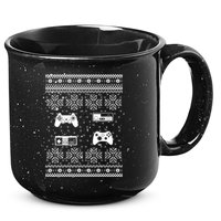 Retro Video Game Ugly Christmas 15oz Campfire Ceramic Mug