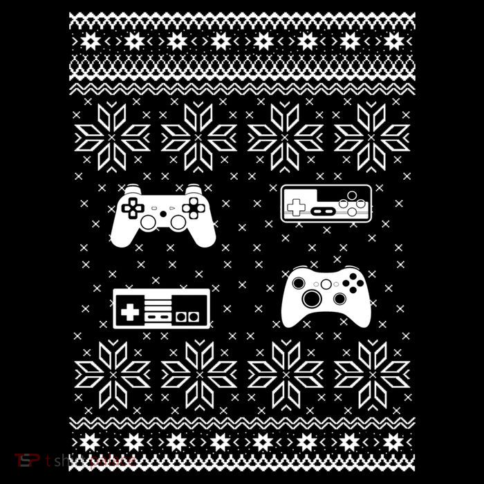 Retro Video Game Ugly Christmas Bag