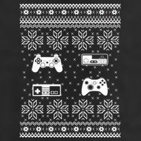 Retro Video Game Ugly Christmas 25L Jumbo Tote