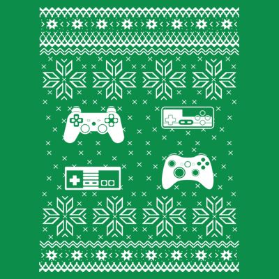 Retro Video Game Ugly Christmas T-Shirt