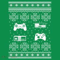 Retro Video Game Ugly Christmas Premium T-Shirt