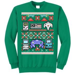 Retro Video Games Ugly Christmas Sweater Sweatshirt