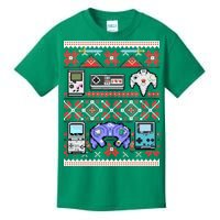 Retro Video Games Ugly Christmas Sweater Kids T-Shirt