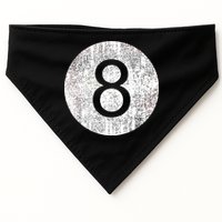 Retro Vintage 8 Ball Logo USA-Made Doggie Bandana