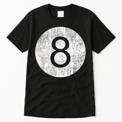 Retro Vintage 8 Ball Logo Tall T-Shirt