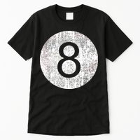 Retro Vintage 8 Ball Logo Tall T-Shirt