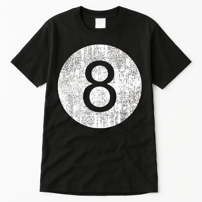 Retro Vintage 8 Ball Logo Tall T-Shirt